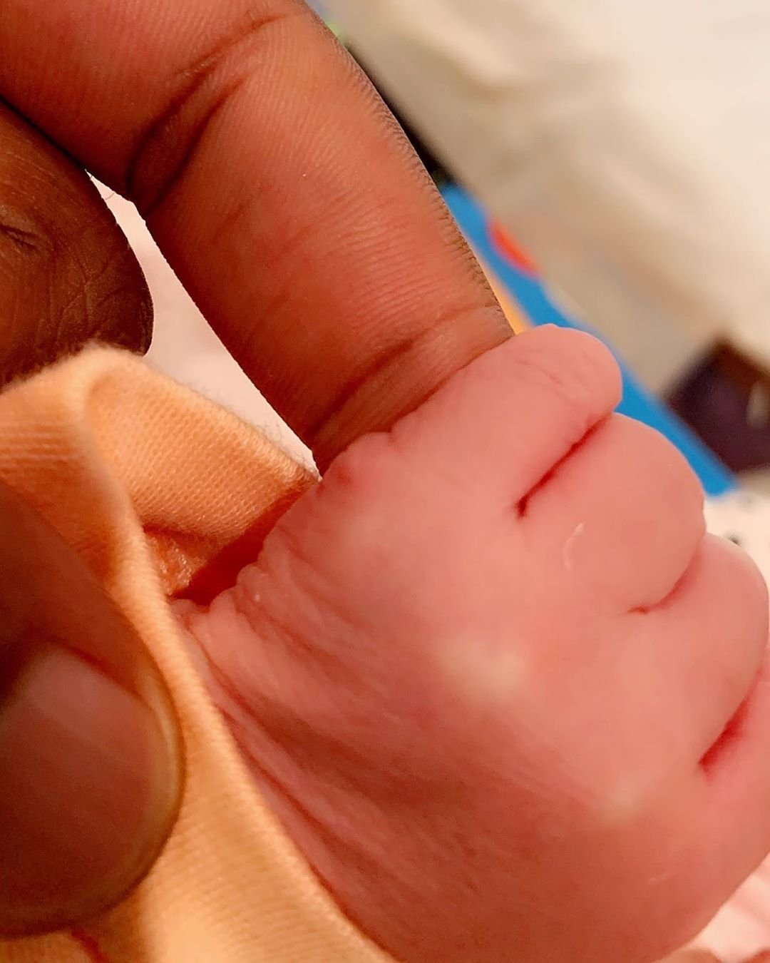 Teddy A & Bam Bam's baby