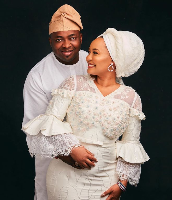 Oba Elegushi's New Wife, Olori Hadiza Ecstatic As She Celebrates His Birthday