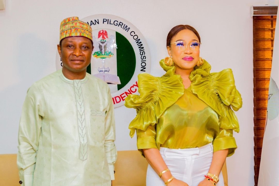 Tonto Dikeh and Rev. Yakubu Pam