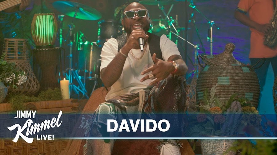 Watch Davido Give An Amazing Performance of ‘Assurance’ & ‘Jowo’ On Jimmy Kimmel Live