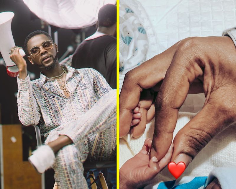 Kizz Daniel Marks His Birthday With The Arrival Of His Twins!