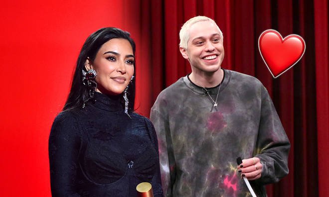 Kim Kardashian and Pete Davidson: Picture: Getty