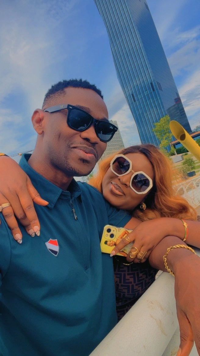 From Austria With Love💕 Actors Bimpe & Lateef Adedimeji Mark Their Half-Year Wedding Anniversary