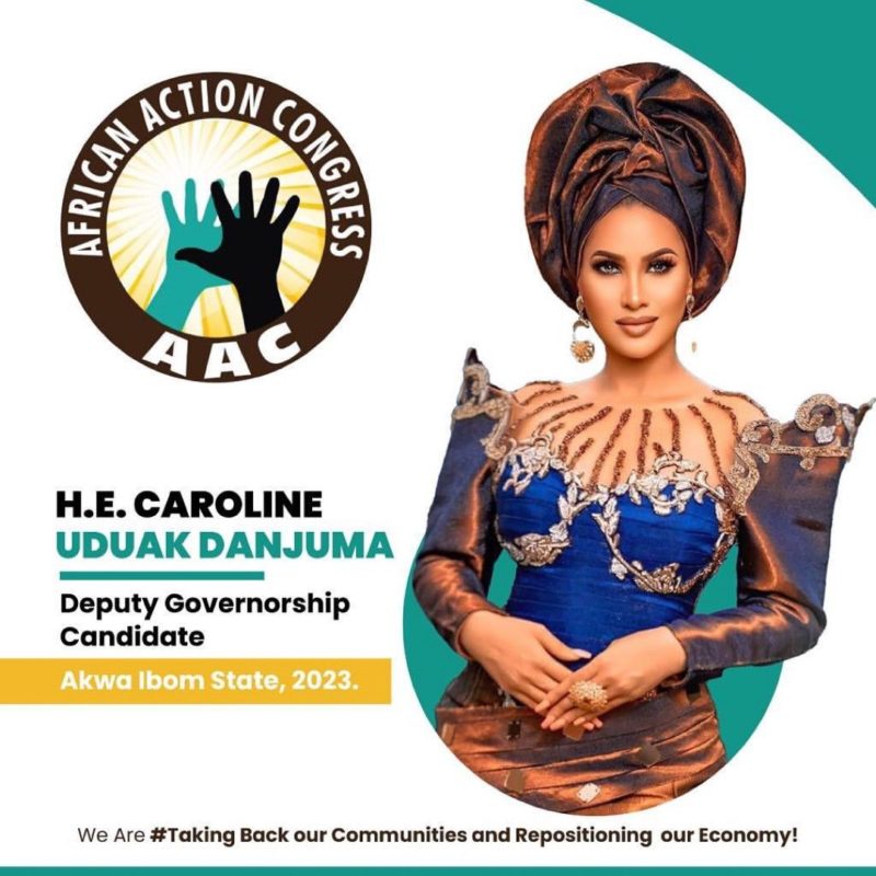 AAC Picks Caroline Danjuma For Akwa-Ibom Deputy Governorship