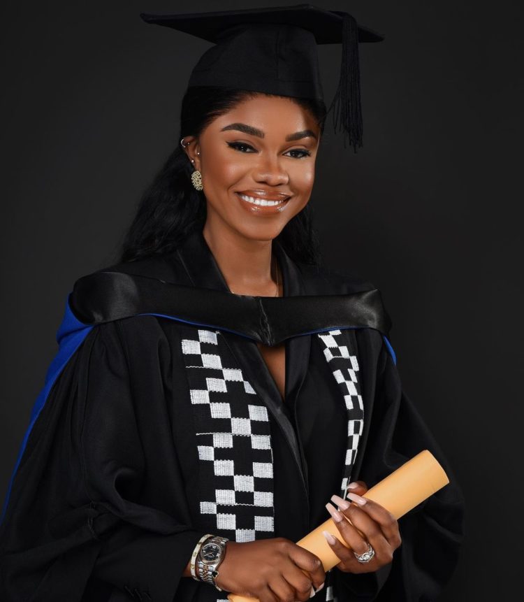 Beauty & Brains! Ghanaian Singer Becca Graduates Top Of Her Class With A 3.92 GPA