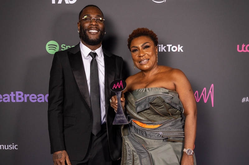 Bose Ogulu, Burna Boy's Mom Named Manager Of The Year At 2022 Artist And Manager Awards