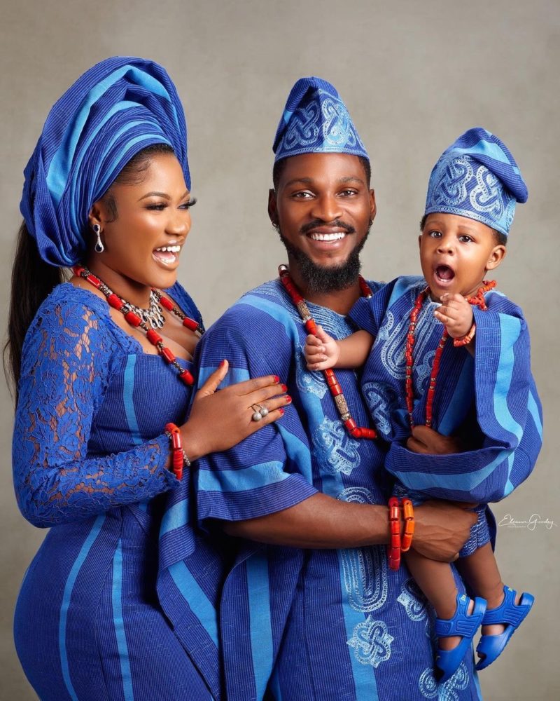 Tobi Bakre & His Wife Anu Unveil Their Son's Face As He Turns 1