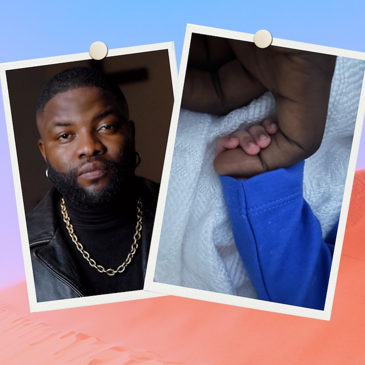 Skales Shares Adorable Photo Of His First Child - Celebrates Pre-Birthday Gift!