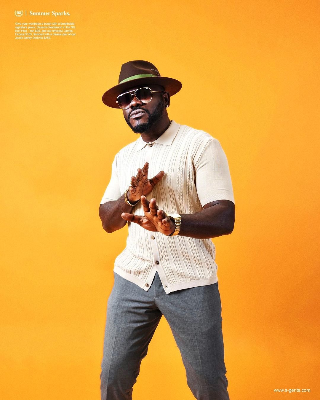 Deyemi Okanlawon & S-Gents: A Stylish Fusion of Film and Fashion