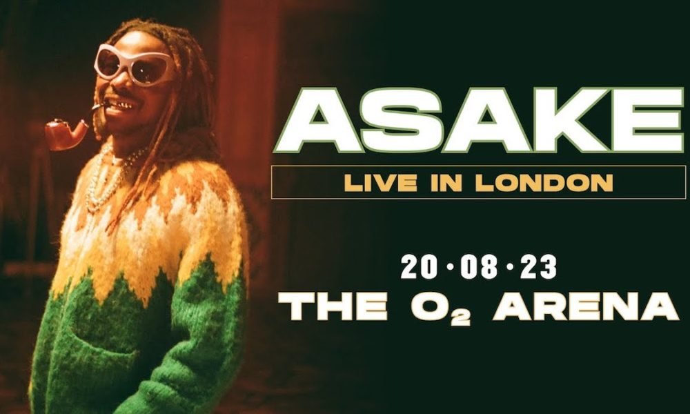 Asake Takes London With A Night of Music Magic At The 02 Arena!