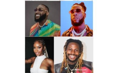 Davido, Burna Boy, Asake, Ayra Starr Shine Bright with 2024 Grammy Nominations