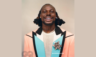 Nigerian Afrobeats sensation Asake, widely known as "Mr Money With The Vibe," graces the pages of GQ Magazine's April/May 2024 issue, showcasing his unique creativity and style.