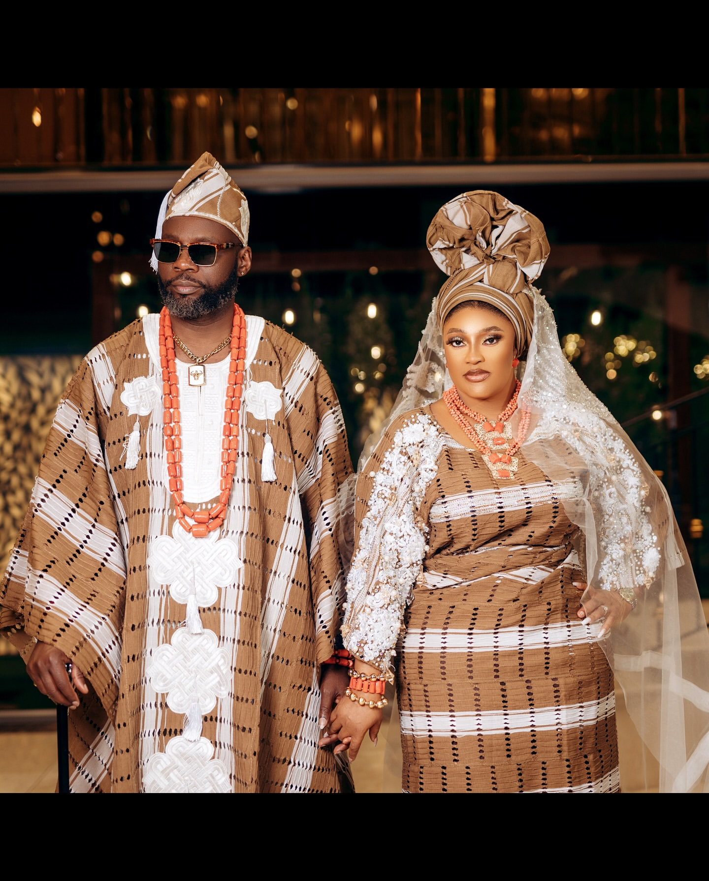 Biodun Omoborty Shares Traditional Engagement Photos Ahead of Wedding