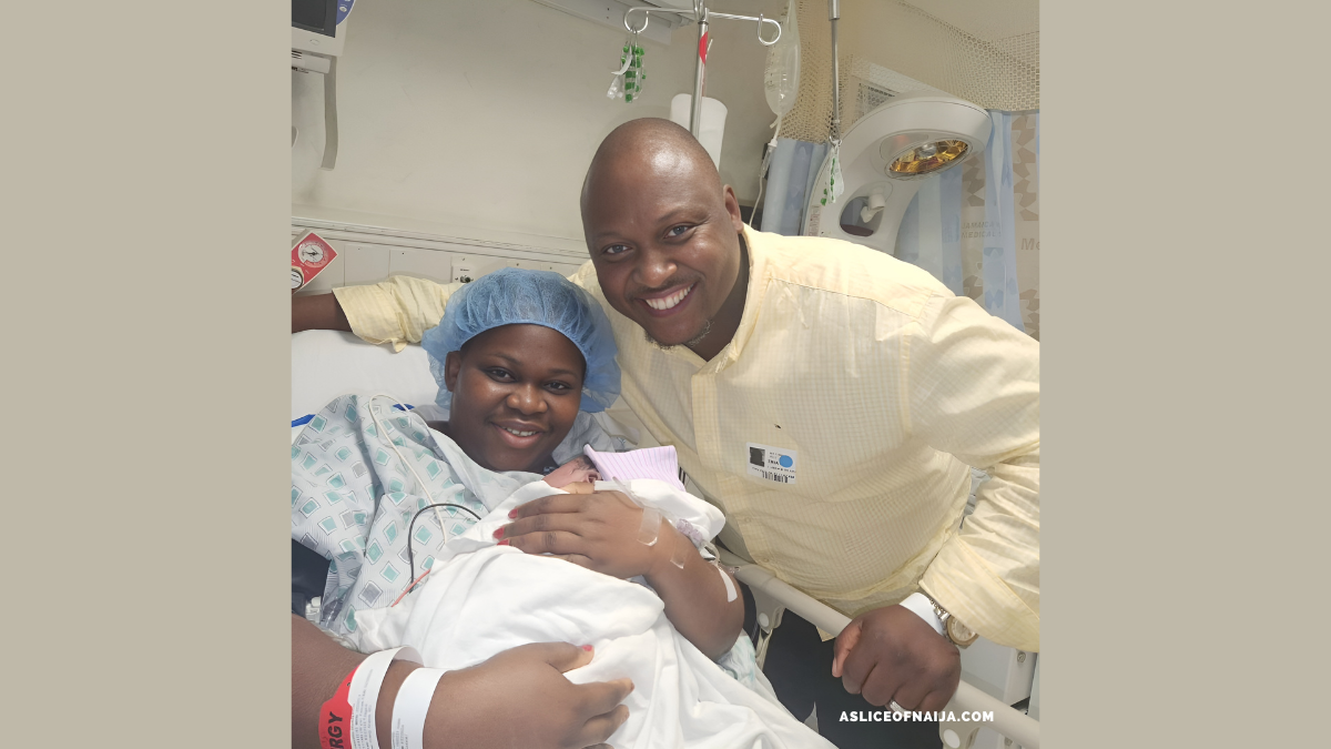 Actress Tawa Ajisefinni and Husband Welcome Their First Child Together After 5 Years of Marriage