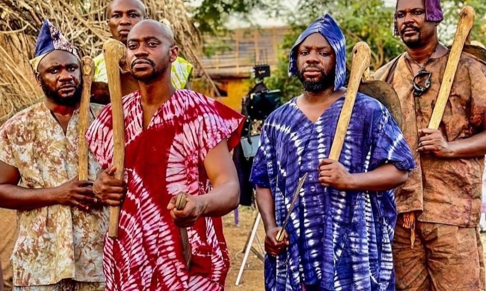 Adedimeji Lateef Unveils Behind-the-Scenes Photos from His Upcoming Biopic “Lisabi”