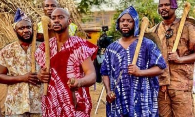 Adedimeji Lateef Unveils Behind-the-Scenes Photos from His Upcoming Biopic “Lisabi”