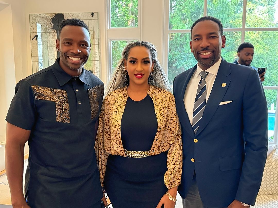 Juliet Ibrahim Meets with Atlanta Mayor Andre Dickens at Exclusive Atlanta Gathering