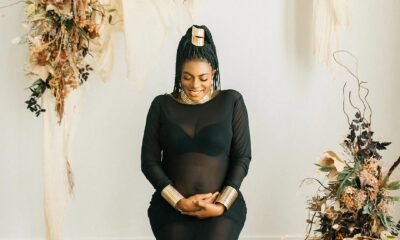 Actress Chika Ike Announces Pregnancy in Stunning Maternity Shoot