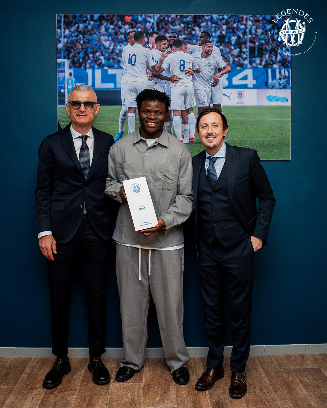 Taye Taiwo Inducted into Olympique Marseille’s Club of Legends