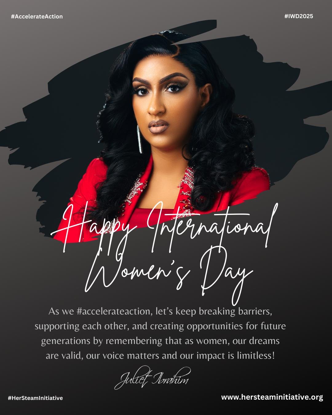 uliet Ibrahim Officially Launches HER STEAM Initiative on International Women’s Day