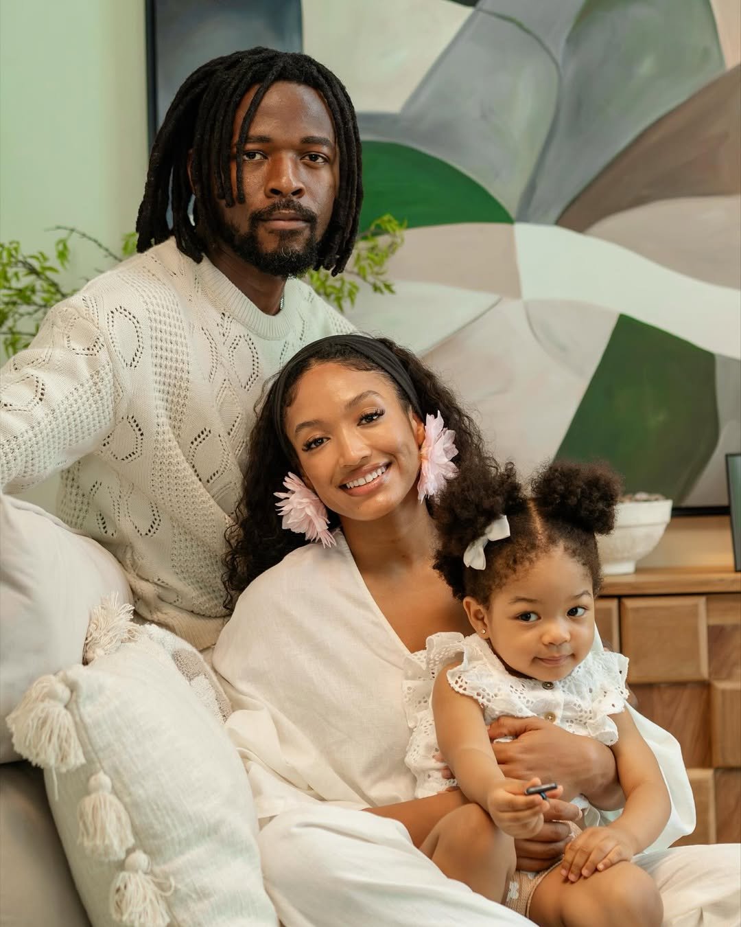 Johnny Drille Marks Daughter Amaris’ 2nd Birthday With New Family Portraits