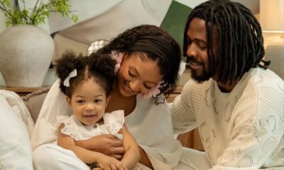 Johnny Drille Marks Daughter Amaris’ 2nd Birthday With New Family Portraits