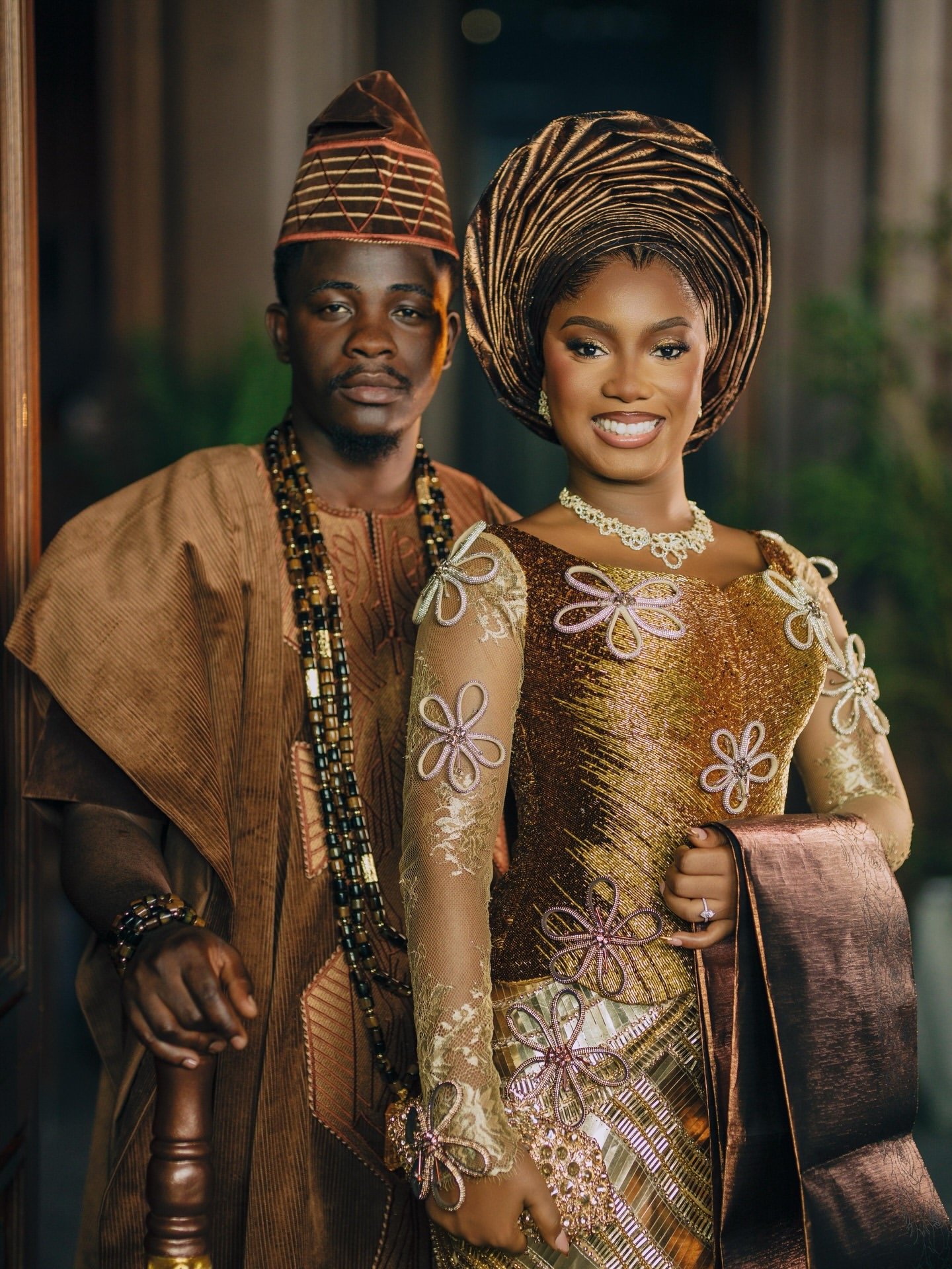 Simi Sanya and Femi Dapson Share First Official Photos From Their Introduction Ceremony