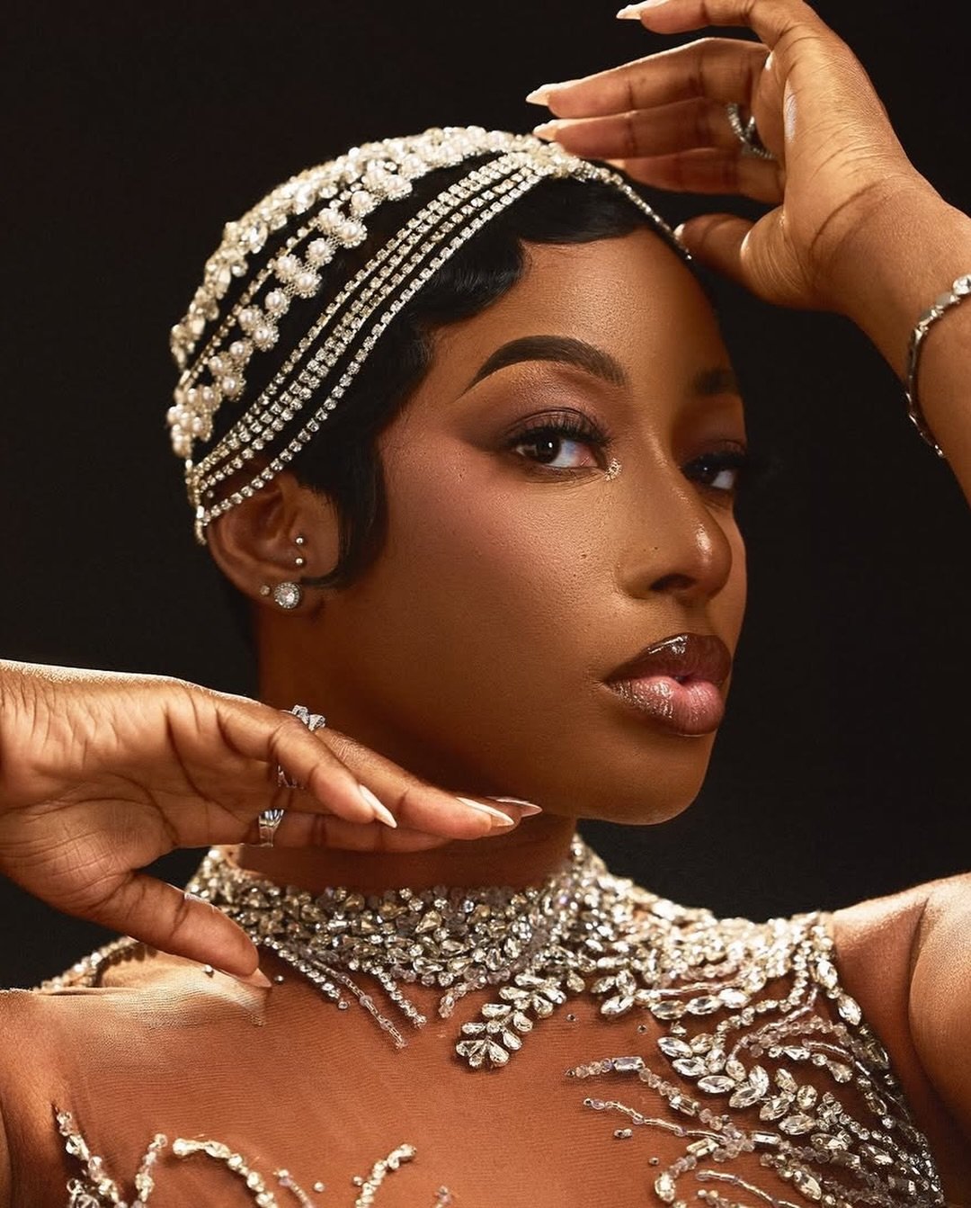 Dorcas Shola Fapson Makes Her Grammys Red Carpet Debut in Custom Scissored by Esse