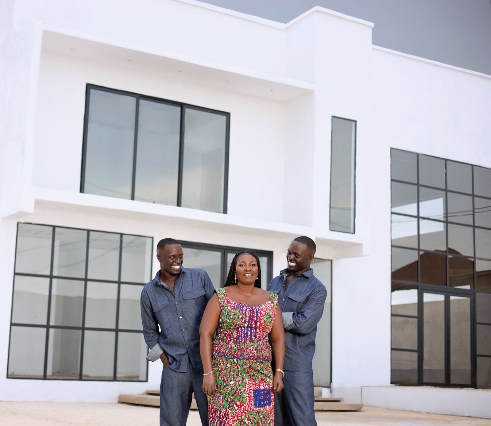 Nana Mitch and Schardo Mitch celebrate their mother with a stunning 10-bedroom mansion