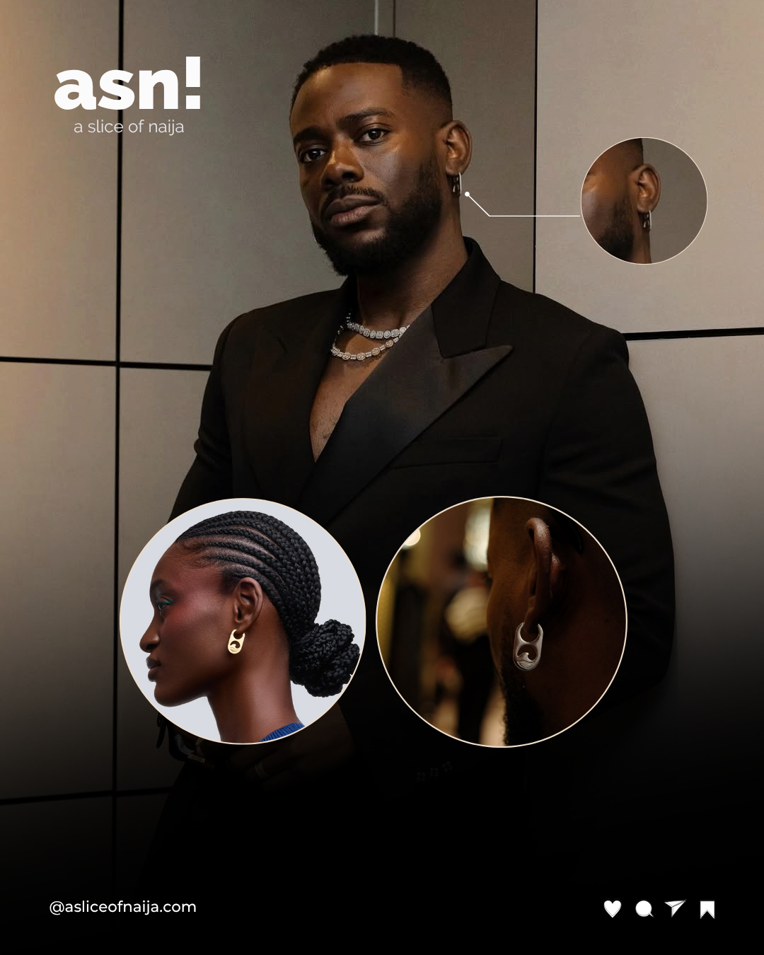 Adekunle Gold Unveils New “WAVE” Earrings Inspired by a Sketch He Couldn’t Ignore