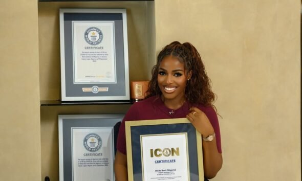 Hilda Baci Honoured as Guinness World Records ICON
