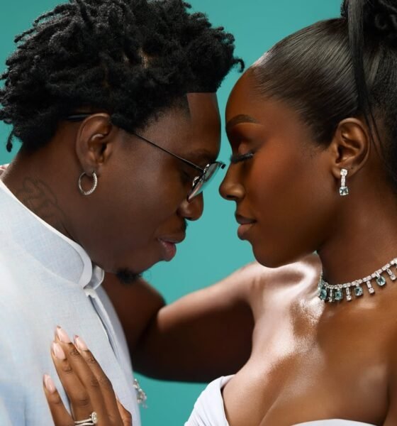 Zlatan Ibile and Davita Release Stunning Pastel Pre-Wedding Photos