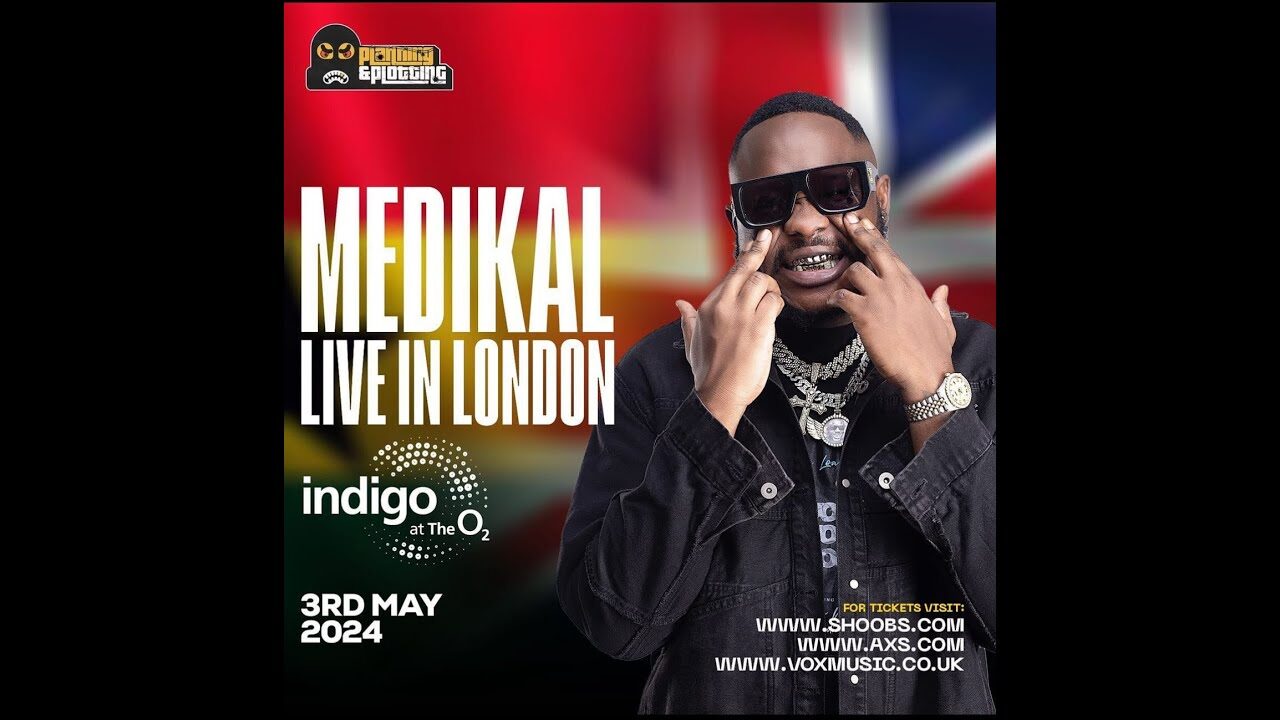 Livestream: Medikal Live In London Indigo At The O2 - A Slice Of Naija